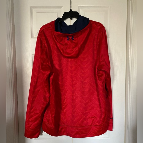 Men’s Large Under Armour Storm 1 Red Hoodie - Picture 2 of 4